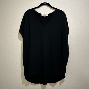 LOFT mixed media top